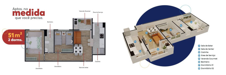 Imagem Apartamento com 2 Quartos à Venda, 53 m² em Parque Manoel De Vasconcelos - Sumaré Imagem Apartamento com 2 Quartos à Venda, 53 m² em Parque Manoel De Vasconcelos - Sumaré