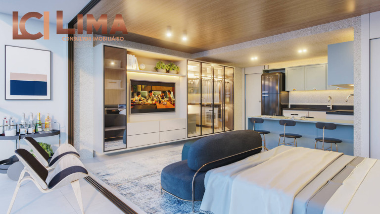 Imagem Apartamento com 1 Quarto à Venda, 38 m² em Engenheiro Luciano Cavalcante - Fortaleza