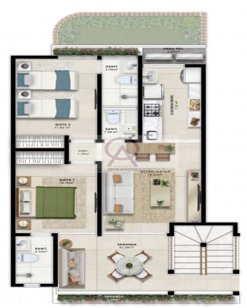 Imagem Imóvel com 2 Quartos à Venda, em Itacimirim - Camaçari Imagem Imóvel com 2 Quartos à Venda, em Itacimirim - Camaçari