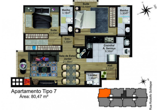 Imagem Imóvel à Venda, 99 m² em Centro  - Canela