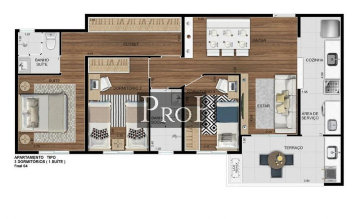 Imagem Apartamento com 3 Quartos à Venda, 73 m² em Fundação - São Caetano Do Sul Imagem Apartamento com 3 Quartos à Venda, 73 m² em Fundação - São Caetano Do Sul