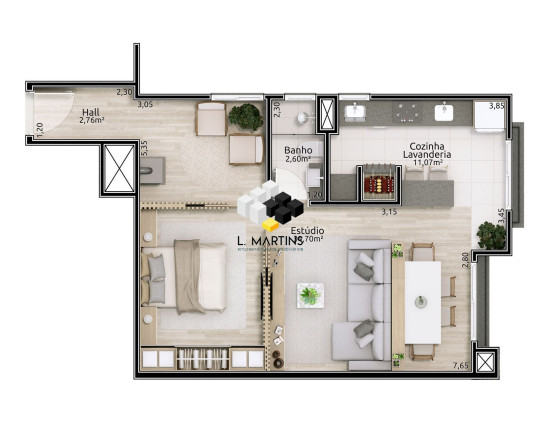 Imagem Apartamento com 2 Quartos à Venda, 67 m² em Planalto - Gramado Imagem Apartamento com 2 Quartos à Venda, 67 m² em Planalto - Gramado