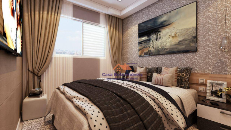 Imagem Apartamento com 2 Quartos à Venda, 46 m² em Aviação - Praia Grande
