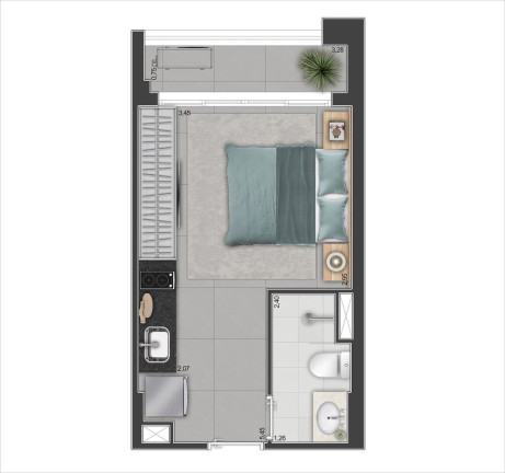 Imagem Imóvel com 1 Quarto à Venda, 49 m² em Bela Vista - São Paulo Imagem Imóvel com 1 Quarto à Venda, 49 m² em Bela Vista - São Paulo