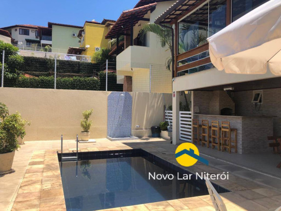 Imagem Casa de Condomínio com 3 Quartos à Venda, 245 m² em Sapê - Niterói Imagem Casa de Condomínio com 3 Quartos à Venda, 245 m² em Sapê - Niterói
