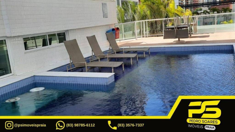 Imagem Apartamento com 3 Quartos à Venda, 85 m² em Cabo Branco - João Pessoa Imagem Apartamento com 3 Quartos à Venda, 85 m² em Cabo Branco - João Pessoa