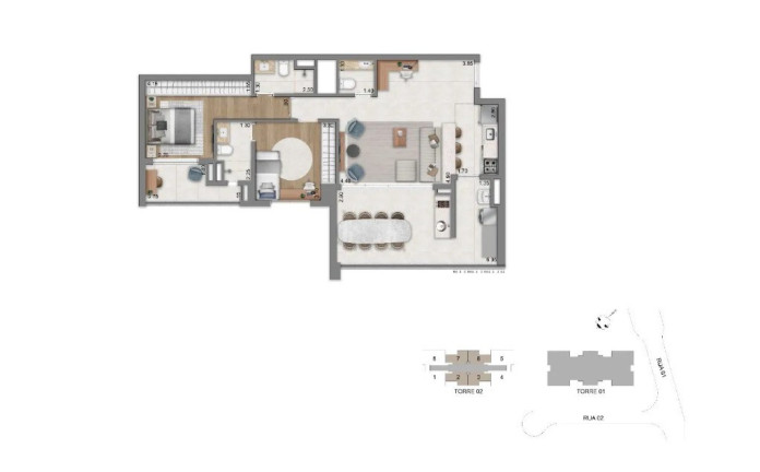 Imagem Imóvel com 2 Quartos à Venda, 94 m² em Brooklin - São Paulo Imagem Imóvel com 2 Quartos à Venda, 94 m² em Brooklin - São Paulo