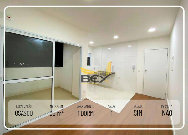 Imagem Apartamento com 1 Quarto à Venda, 35 m² em Vila Osasco - Osasco Imagem Apartamento com 1 Quarto à Venda, 35 m² em Vila Osasco - Osasco