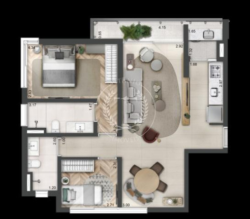 Imagem Apartamento com 3 Quartos à Venda, 34 m² em Sumaré - São Paulo Imagem Apartamento com 3 Quartos à Venda, 34 m² em Sumaré - São Paulo