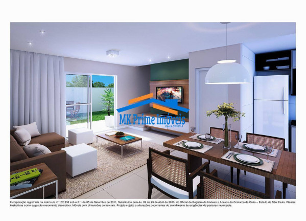 Imagem Casa de Condomínio com 2 Quartos à Venda, 70 m² em Parque Rincão - Cotia Imagem Casa de Condomínio com 2 Quartos à Venda, 70 m² em Parque Rincão - Cotia