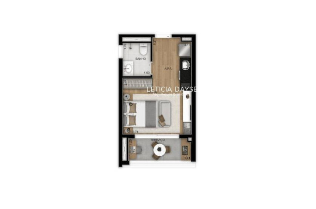 Imagem Apartamento com 2 Quartos à Venda,  em Butantã - São Paulo
