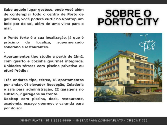Imagem Apartamento com 1 Quarto à Venda, 22 m² em Centro, Porto De Galinhas - Ipojuca Imagem Apartamento com 1 Quarto à Venda, 22 m² em Centro, Porto De Galinhas - Ipojuca