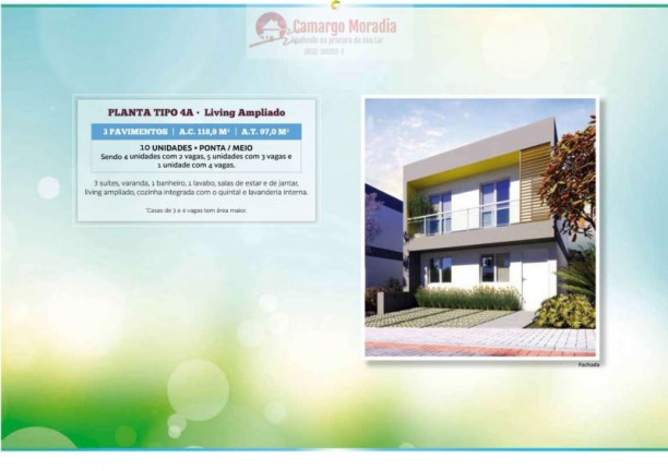 Imagem Casa de Condomínio com 3 Quartos à Venda, 95 m² em Parque Santa Rosa - Suzano