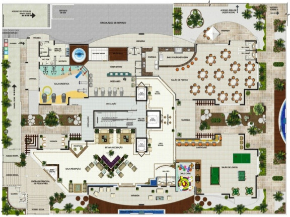 Imagem Apartamento com 3 Quartos à Venda, 347 m² em Jardim América - Dourados
