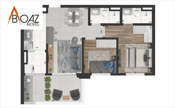 Imagem Apartamento com 3 Quartos à Venda, 78 m² em Vila Matilde - São Paulo