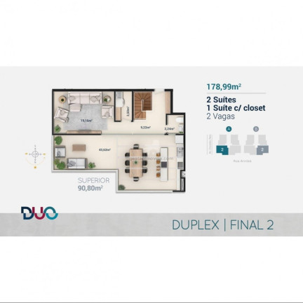 Imagem Sala Comercial à Venda, 83 m² em Praia Brava - Itajaí