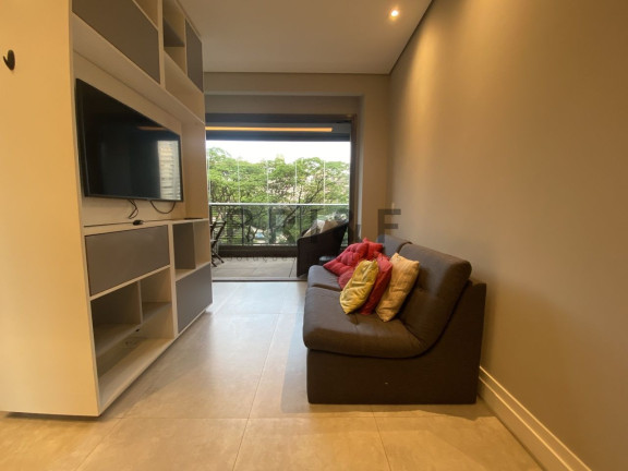 Imagem Apartamento com 1 Quarto para Alugar, 41 m² em Brooklin - São Paulo Imagem Apartamento com 1 Quarto para Alugar, 41 m² em Brooklin - São Paulo