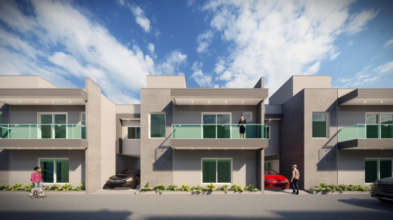 Imagem Casa com 4 Quartos à Venda, 127 m² em Buraquinho - Lauro De Freitas Imagem Casa com 4 Quartos à Venda, 127 m² em Buraquinho - Lauro De Freitas