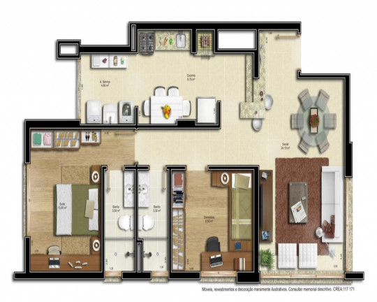 Imagem Apartamento com 2 Quartos à Venda, 87 m² em Passo Da Areia - Porto Alegre