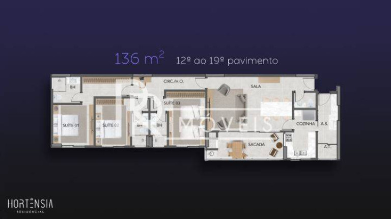 Imagem Apartamento com 3 Quartos à Venda, 126 m² em Bandeirantes - Lucas Do Rio Verde Imagem Apartamento com 3 Quartos à Venda, 126 m² em Bandeirantes - Lucas Do Rio Verde