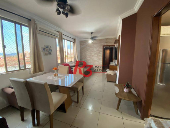 Imagem Apartamento com 3 Quartos à Venda, 80 m² em Aparecida - Santos Imagem Apartamento com 3 Quartos à Venda, 80 m² em Aparecida - Santos