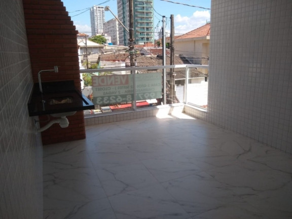 Imagem Casa com 3 Quartos à Venda, 115 m² em Embaré - Santos Imagem Casa com 3 Quartos à Venda, 115 m² em Embaré - Santos