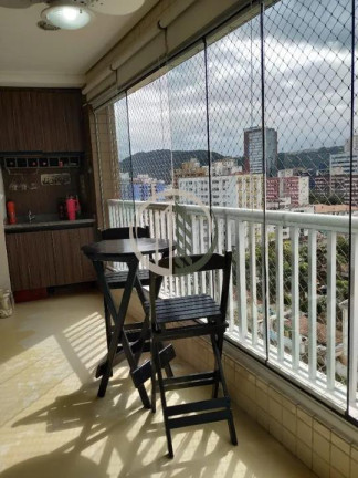Imagem Apartamento com 3 Quartos à Venda, 93 m² em Encruzilhada - Santos