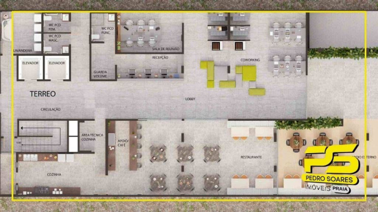 Imagem Apartamento com 1 Quarto à Venda, 25 m² em Jardim Oceania - João Pessoa Imagem Apartamento com 1 Quarto à Venda, 25 m² em Jardim Oceania - João Pessoa