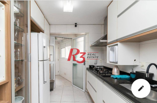 Imagem Apartamento com 3 Quartos para Alugar, 80 m² em Gonzaga - Santos Imagem Apartamento com 3 Quartos para Alugar, 80 m² em Gonzaga - Santos