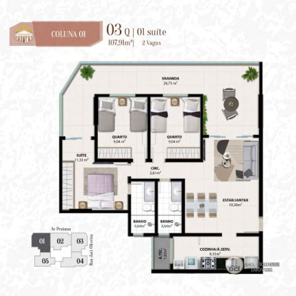 Imagem Apartamento com 2 Quartos à Venda, 80 m² em Praia Do Morro - Guarapari Imagem Apartamento com 2 Quartos à Venda, 80 m² em Praia Do Morro - Guarapari