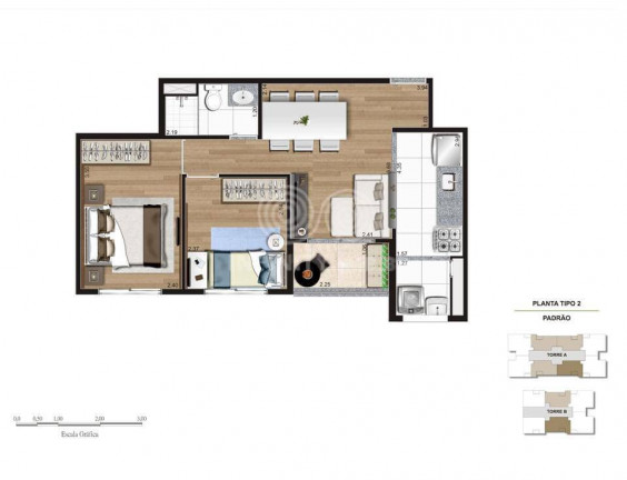 Imagem Apartamento com 2 Quartos à Venda, 45 m² em Freguesia Do O - São Paulo Imagem Apartamento com 2 Quartos à Venda, 45 m² em Freguesia Do O - São Paulo