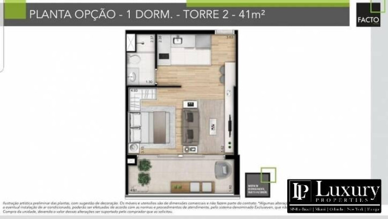 Imagem Apartamento com 1 Quarto à Venda, 41 m² em Bela Vista - São Paulo