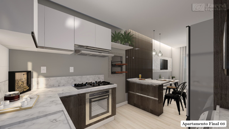 Imagem Apartamento com 2 Quartos à Venda, 59 m² em Petrópolis - Passo Fundo