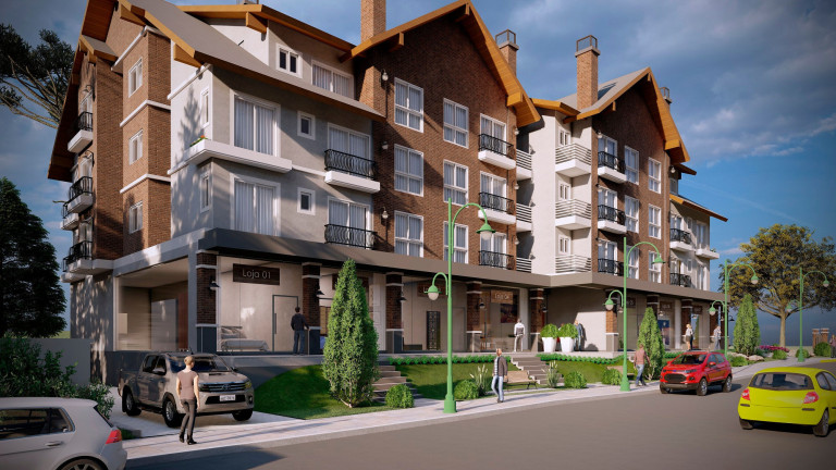 Imagem Imóvel com 2 Quartos à Venda, 84 m² em Avenida Central - Gramado Imagem Imóvel com 2 Quartos à Venda, 84 m² em Avenida Central - Gramado