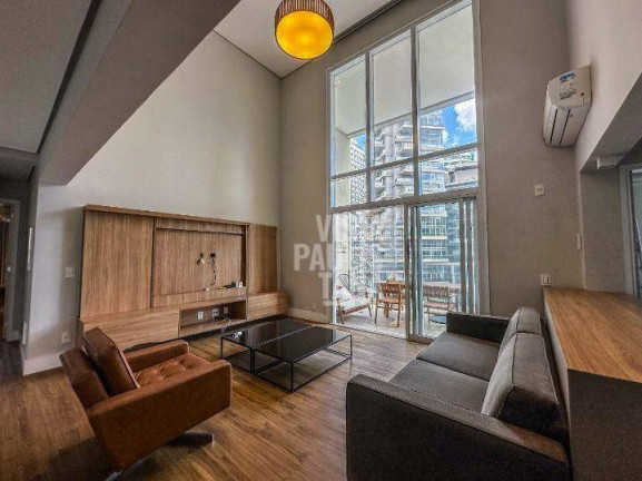 Apartamento com 1 Quarto para Alugar, 100 m² em Itaim Bibi - São Paulo