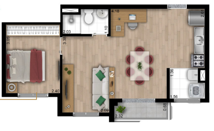 Imagem Imóvel com 2 Quartos à Venda, 40 m² em Vila Beatriz - São Paulo Imagem Imóvel com 2 Quartos à Venda, 40 m² em Vila Beatriz - São Paulo