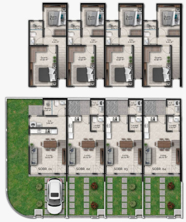 Imagem Sobrado com 2 Quartos à Venda, 69 m² em Praça - Tijucas Imagem Sobrado com 2 Quartos à Venda, 69 m² em Praça - Tijucas