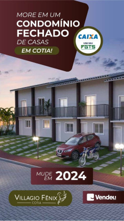 Imagem Casa de Condomínio com 2 Quartos à Venda, 48 m² em Chácara Rincão - Cotia