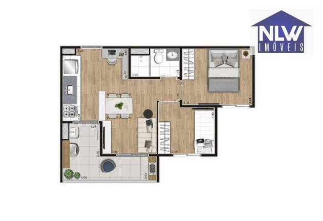 Studio com 1 Quarto à Venda, 27 m² em Belenzinho - São Paulo