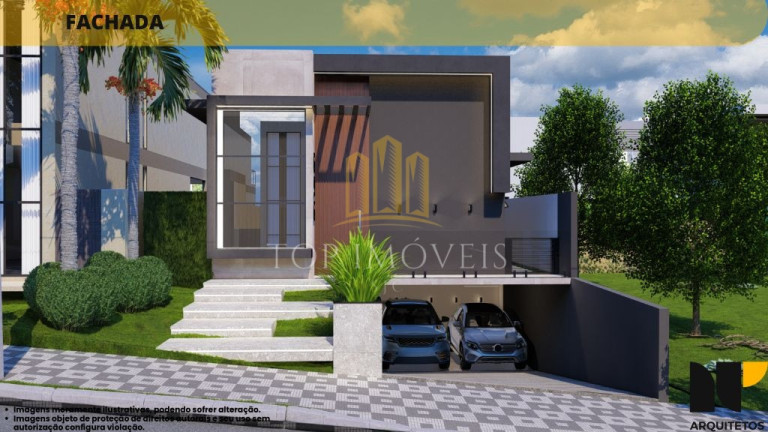 Casa de Condomínio com 3 Quartos à Venda, 250 m² em Condomínio Residencial Fogaça - Jacareí