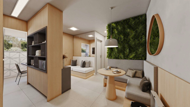 Imagem Apartamento com 2 Quartos à Venda, 44 m² em Campestre - Santo André
