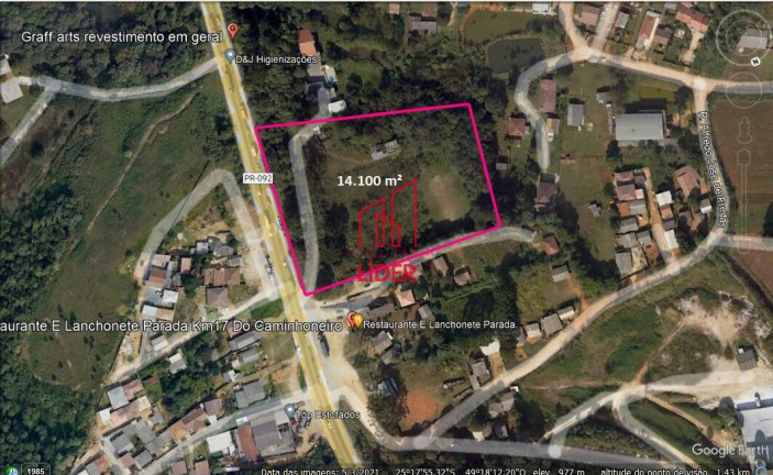 Imagem Terreno à Venda, 14.100 m² em Mato Dentro - Almirante Tamandaré Imagem Terreno à Venda, 14.100 m² em Mato Dentro - Almirante Tamandaré