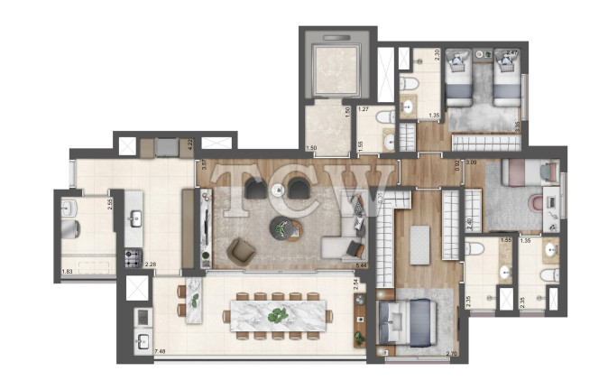 Imagem Apartamento com 3 Quartos à Venda, 132 m² em Chácara Klabin - São Paulo Imagem Apartamento com 3 Quartos à Venda, 132 m² em Chácara Klabin - São Paulo