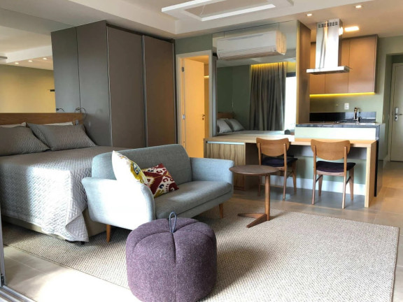 Imagem Apartamento com 1 Quarto à Venda, 43 m² Imagem Apartamento com 1 Quarto à Venda, 43 m²