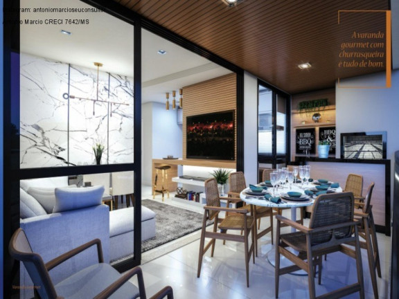 Imagem Apartamento com 3 Quartos à Venda, 117 m² em Jardim Europa - Dourados