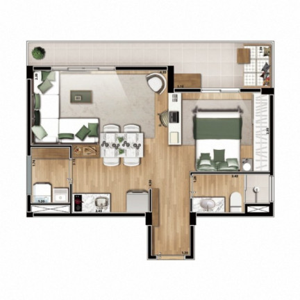 Imagem Imóvel com 1 Quarto à Venda, 40 m² em Aclimação - São Paulo Imagem Imóvel com 1 Quarto à Venda, 40 m² em Aclimação - São Paulo