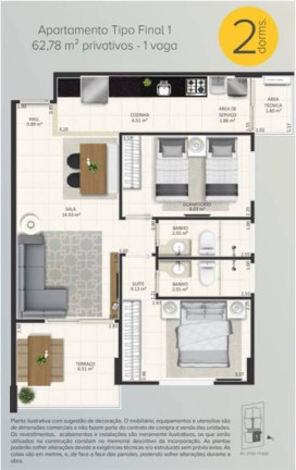 Imagem Apartamento com 2 Quartos à Venda, 63 m² em Campo Da Aviacao - Praia Grande Imagem Apartamento com 2 Quartos à Venda, 63 m² em Campo Da Aviacao - Praia Grande