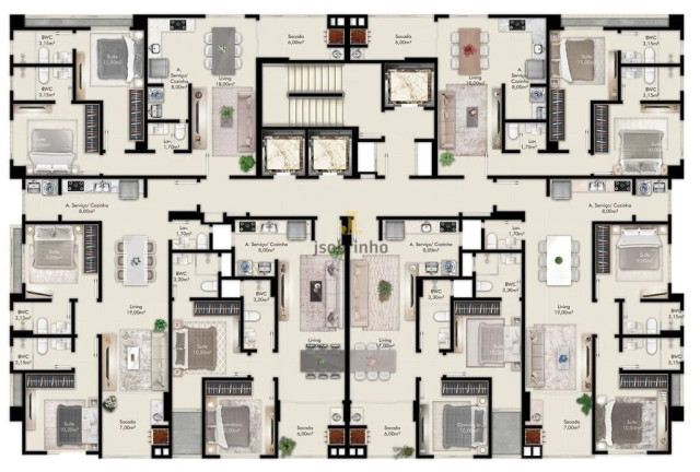 Imagem Apartamento com 2 Quartos à Venda, 66 m² em Morretes - Itapema Imagem Apartamento com 2 Quartos à Venda, 66 m² em Morretes - Itapema