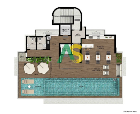 Imagem Imóvel com 3 Quartos à Venda, 84 m² em Rosarinho - Recife