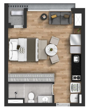 Imagem Studio com 1 Quarto à Venda, 29 m² em Vila Mariana - São Paulo Imagem Studio com 1 Quarto à Venda, 29 m² em Vila Mariana - São Paulo